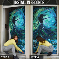 New Zealand Matariki Hiwa-i-te-rangi Door Cover Titiro ki nga Whetu Wishing Star - Polynesian Pride