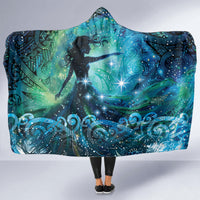 New Zealand Matariki Hiwa-i-te-rangi Hooded Blanket Titiro ki nga Whetu Wishing Star LT9 - Polynesian Pride