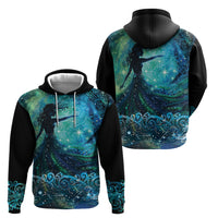 New Zealand Matariki Hiwa-i-te-rangi Hoodie Titiro ki nga Whetu Wishing Star LT9 - Polynesian Pride