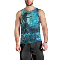 New Zealand Matariki Hiwa-i-te-rangi Men Tank Top Titiro ki nga Whetu Wishing Star LT9 - Polynesian Pride