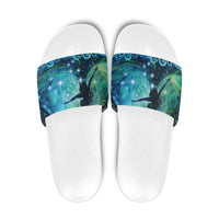 New Zealand Matariki Hiwa-i-te-rangi Slide Sandals Titiro ki nga Whetu Wishing Star - Polynesian Pride