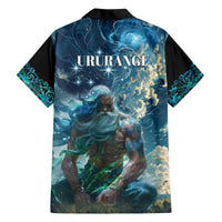 New Zealand Matariki Ururangi Family Matching Off Shoulder Short Dress and Hawaiian Shirt The Murmur Of The Wind