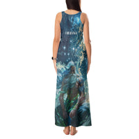 New Zealand Matariki Ururangi Tank Maxi Dress The Murmur Of The Wind LT9 - Polynesian Pride