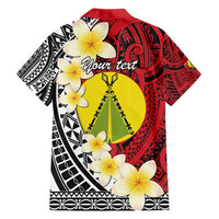 Sigave Chiefdom Wallis and Futuna Personalized Family Matching Long Sleeve Bodycon Dress and Hawaiian Shirt Frangipani Flowers Polynesian Pattern