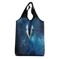 New Zealand Nurses RN Grocery Bag Galaxy Stethoscope Maori Motif