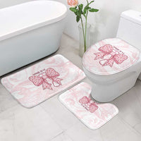 New Zealand Nurses RN Personalised Bathroom Set Pink Stethoscope Coquette Bow Maori Motif