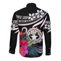 Custom Northern Mariana Islands Long Sleeve Button Shirt Happy Independence Day LT9 - Polynesian Pride