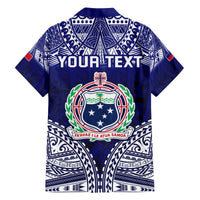 Personalised Samoa Coat Of Arms Family Matching Puletasi and Hawaiian Shirt With Polynesian Pattern Version