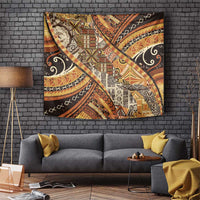 Hawaiian Style Tapa Tapestry Vintage Seamless Pattern - Polynesian Pride