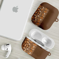 Hawaiian Tribal Elements Hibiscus AirPods Case Gold Pattern - Polynesian Pride