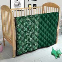 Hawaiian Tribal Elements Hibiscus Quilt Green Pattern LT9 - Polynesian Pride