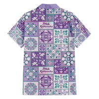 Mele Kalikimaka Hawaii Christmas Family Matching Summer Maxi Dress and Hawaiian Shirt Poni Seamless Floral Motif - Polynesian Pride