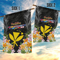 Pasifika Vibes Festival 2024 Garden Flag Kanaka Maoli With Hawaiian Islands