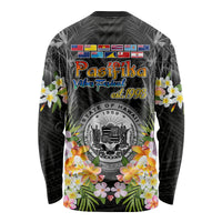 Pasifika Vibes Festival 2024 Long Sleeve Shirt Kanaka Maoli With Hawaiian Islands LT9 - Polynesian Pride