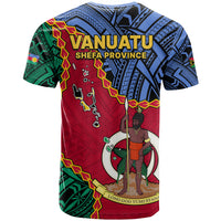 Polynesian Pride Shefa Province 43rd Anniversary Vanuatu T Shirt Tugeta Yumi Selebretem Indipendens Dei LT9 - Polynesian Pride