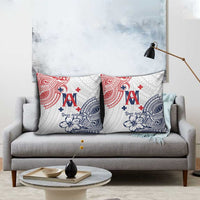 Kingdom of Uvea 1842-1860 Personalized Pillow Cover Wallis and Futuna Polynesian Tribal Pattern - Polynesian Pride