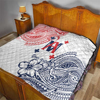 Kingdom of Uvea 1842-1860 Personalized Quilt Wallis and Futuna Polynesian Tribal Pattern