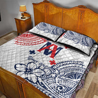 Kingdom of Uvea 1842-1860 Personalized Quilt Bed Set Wallis and Futuna Polynesian Tribal Pattern
