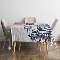 Kingdom of Uvea 1842-1860 Personalized Tablecloth Wallis and Futuna Polynesian Tribal Pattern