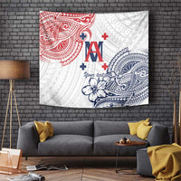 Kingdom of Uvea 1842-1860 Personalized Tapestry Wallis and Futuna Polynesian Tribal Pattern