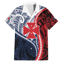 Kingdom of Uvea 1860-1886 Personalized Family Matching Mermaid Dress and Hawaiian Shirt Wallis and Futuna Polynesian Tribal Pattern