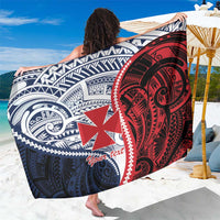Kingdom of Uvea 1860-1886 Personalized Sarong Wallis and Futuna Polynesian Tribal Pattern