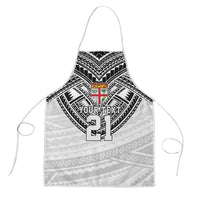 Flying Fijians Pacific Fiji Rugby Custom Apron Polynesian Pattern - Polynesian Pride