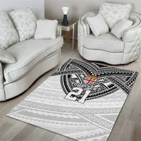 Flying Fijians Pacific Fiji Rugby Custom Area Rug Polynesian Pattern LT9 - Polynesian Pride