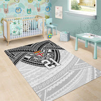 Flying Fijians Pacific Fiji Rugby Custom Area Rug Polynesian Pattern LT9 - Polynesian Pride