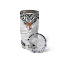 Flying Fijians Pacific Fiji Rugby Custom Tumbler Cup Polynesian Pattern
