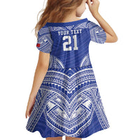 Manu Samoa Pacific Samoa Rugby Custom Family Matching Long Sleeve Bodycon Dress and Hawaiian Shirt Polynesian Pattern