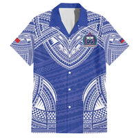 Manu Samoa Pacific Samoa Rugby Custom Family Matching Long Sleeve Bodycon Dress and Hawaiian Shirt Polynesian Pattern
