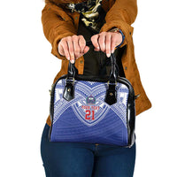 Manu Samoa Pacific Samoa Rugby Custom Shoulder Handbag Polynesian Pattern