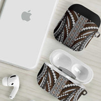 Brown Tongan Polynesian Tribal AirPods Case - Polynesian Pride