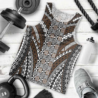 Brown Tongan Polynesian Tribal Men Tank Top - Polynesian Pride