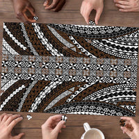 Brown Tongan Polynesian Tribal Puzzle - Polynesian Pride