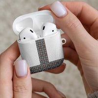 Light Gray Tongan Polynesian Tribal AirPods Case - Polynesian Pride