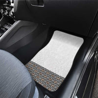 Light Gray Tongan Polynesian Tribal Car Mats - Polynesian Pride