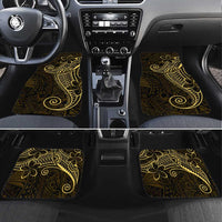 Black Gold Polynesian Tribal Car Mats - Polynesian Pride