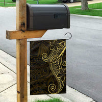 Black Gold Polynesian Tribal Garden Flag - Polynesian Pride