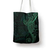 Black Green Polynesian Tribal Tote Bag - Polynesian Pride
