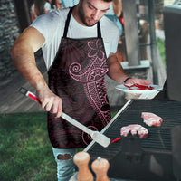 Black Pink Polynesian Tribal Apron - Polynesian Pride
