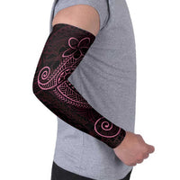 Black Pink Polynesian Tribal Arm Sleeves - Polynesian Pride
