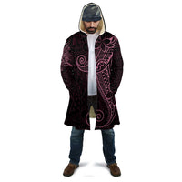 Black Pink Polynesian Tribal Cloak - Polynesian Pride