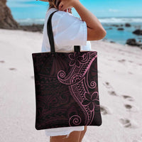 Black Pink Polynesian Tribal Tote Bag - Polynesian Pride