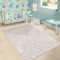 Lotu Tamaiti Tongan Polynesian Art Pattern Area Rug Traditional Tribal Motifs - Polynesian Pride