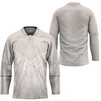 Lotu Tamaiti Tongan Polynesian Art Pattern Hockey Jersey Traditional Tribal Motifs - Polynesian Pride