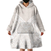 Lotu Tamaiti Tongan Polynesian Art Pattern Wearable Blanket Hoodie Traditional Tribal Motifs - Polynesian Pride