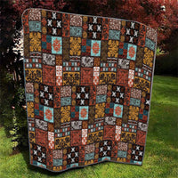Vintage Hawaiian Quilting Patterns Quilt Brown Style Tribal Fabric Patchwork - Polynesian Pride