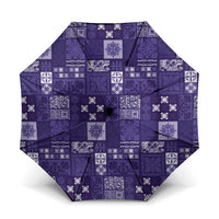 Vintage Hawaiian Quilting Patterns Umbrella Purple Style Tribal Fabric Patchwork - Polynesian Pride
